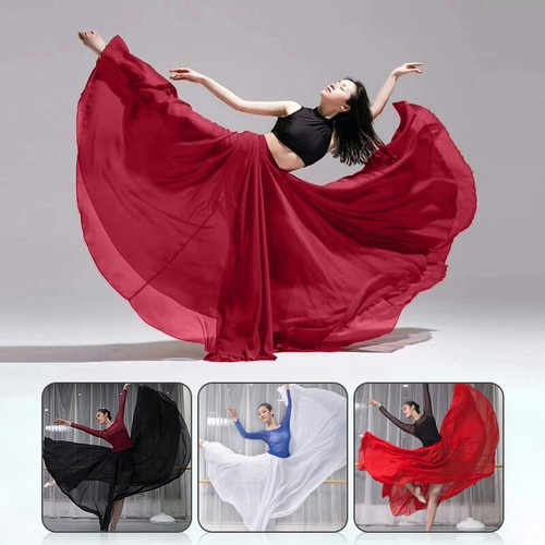 Abito lungo 360 chiffon danza